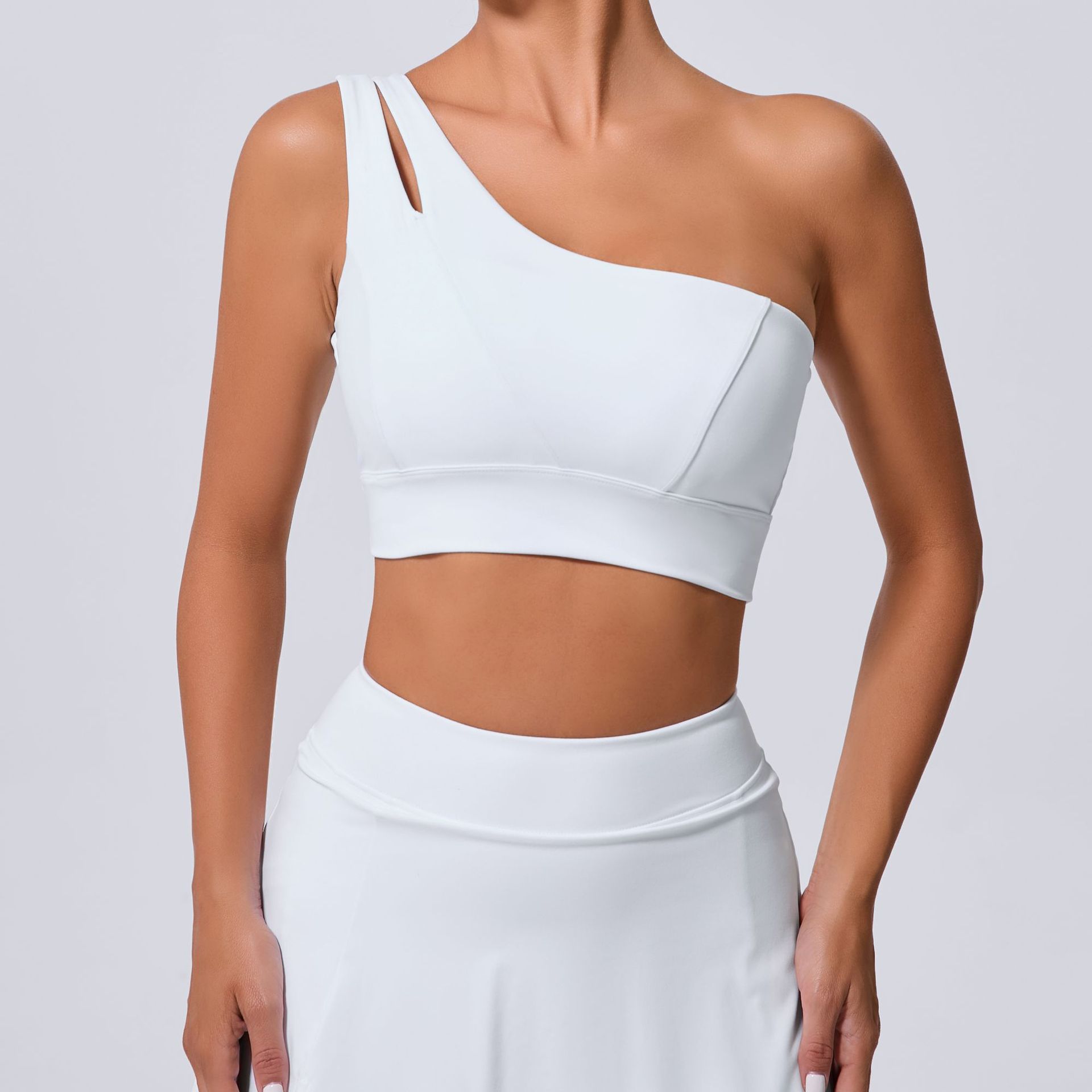 Pilates Yoga Clothes - 스포츠 브라 푸쉬업 스포츠탑 여성 요가복