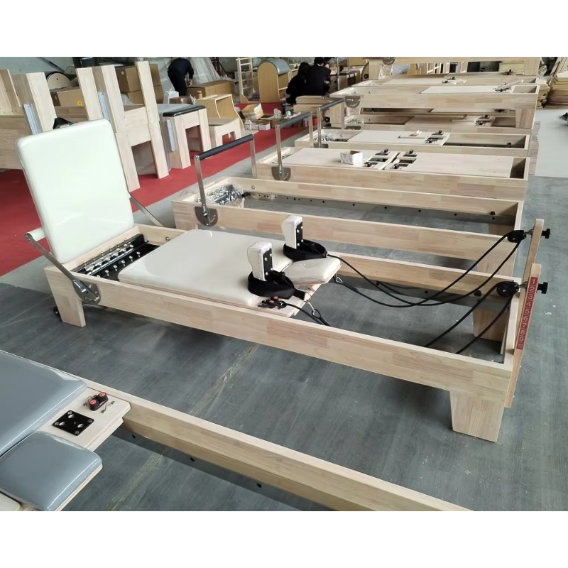 Pilates Yoga Reformer - 요가 트레이닝 필라테스 리포머 기구 오크