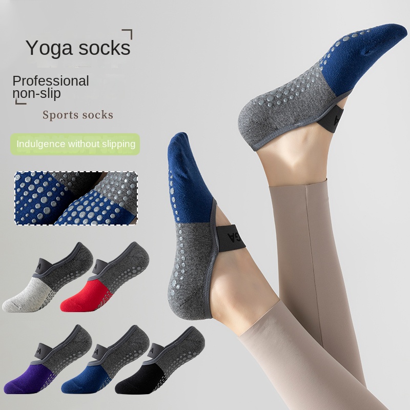 5쌍 크로스보더 전문 요가 양말, 면 스트랩 실리콘 미 - Pilates & Yoga Unleashed International Academy 리뷰 및 가격