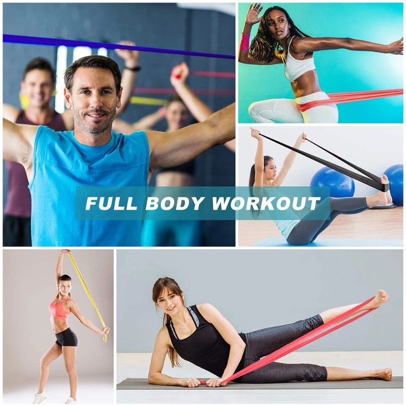천연 라텍스 저항 밴드, 요가 필라테스 홈짐 피트니스  - Pilates Yoga Reformer 리뷰 및 가격