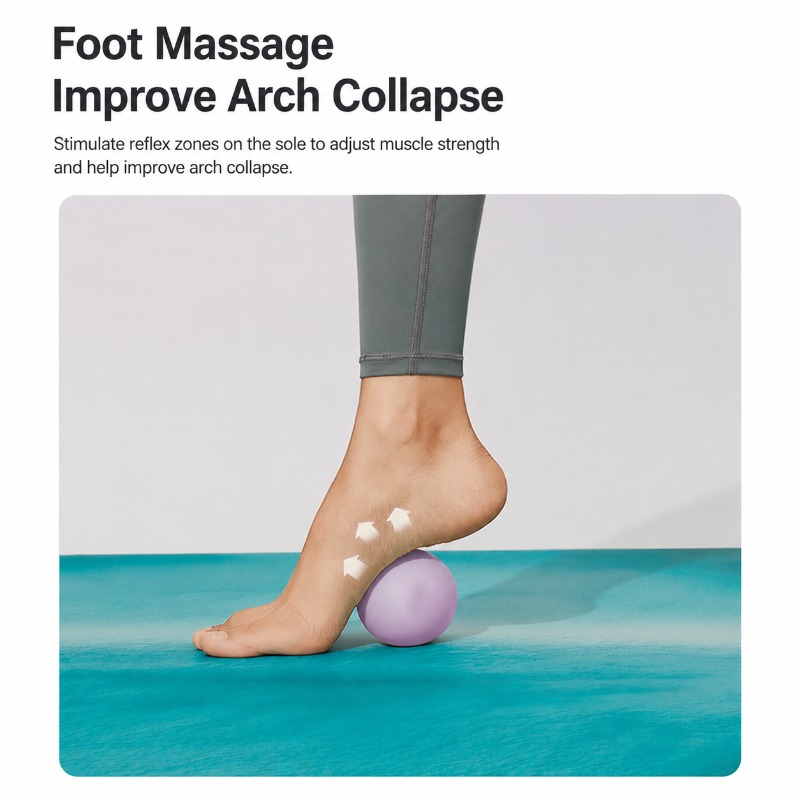 실리콘 피트니스 근막볼 솔리드 마사지 스피어 발바닥 목 - Pilates Yoga Reformer 리뷰 및 가격