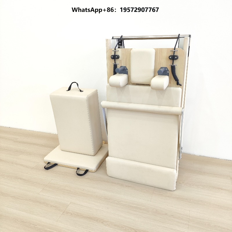오크 우드 요가 트레이닝 홈 원목 접이식 침대 필라테스 - Pilates Yoga Reformer 리뷰 및 가격