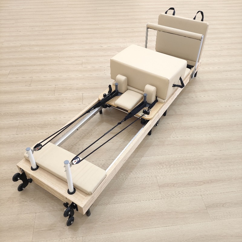 오크 우드 요가 트레이닝 홈 원목 접이식 침대 필라테스 - Pilates Yoga Reformer 리뷰 및 가격