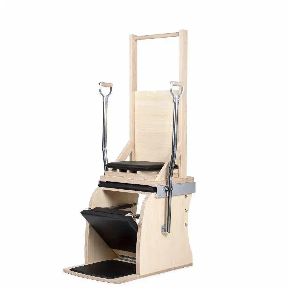 내구성 있는 휴대용 고품질 요가 운동 기구 나무 원다  - Pilates Yoga Chair 리뷰 및 가격