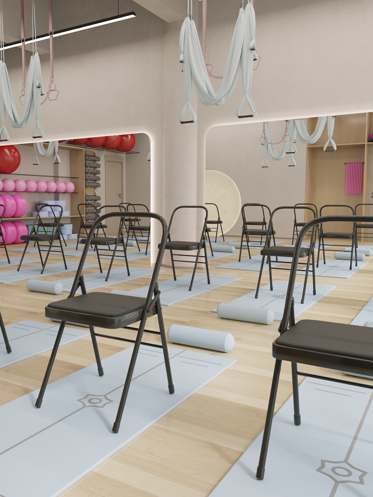 두꺼운 요가 의자 필라테스 다기능 PU 표면 전문 보조 - Pilates Yoga Chair 리뷰 및 가격