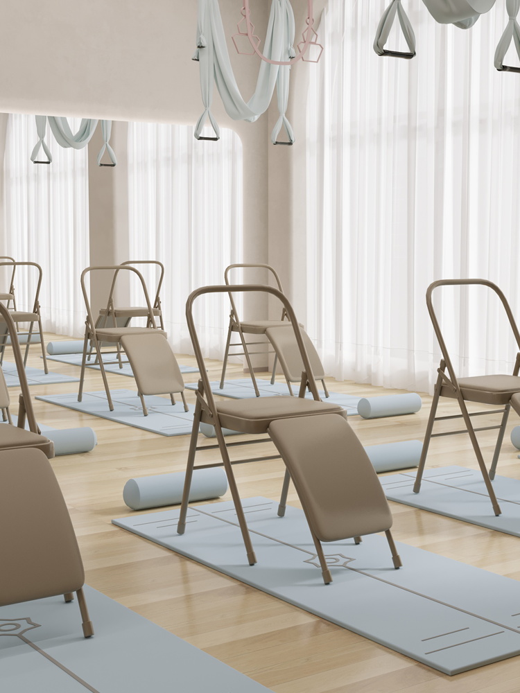 두꺼운 요가 의자 필라테스 다기능 PU 표면 전문 보조 - Pilates Yoga Chair 리뷰 및 가격