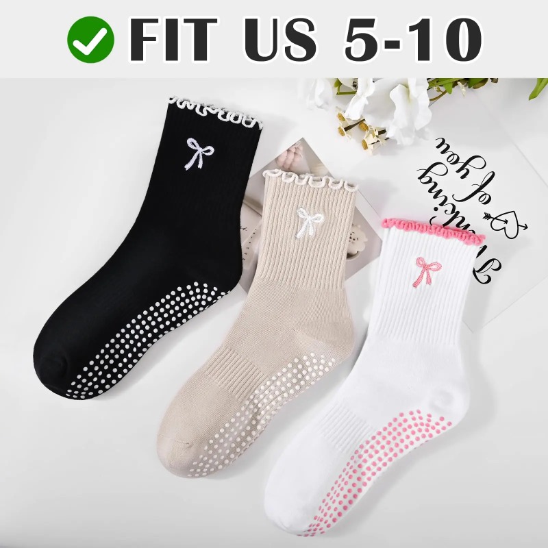 프로페셔널 요가 양말, 면 스트랩 실리콘 미끄럼 방지  - Pilates & Yoga Unleashed International Academy 리뷰 및 가격