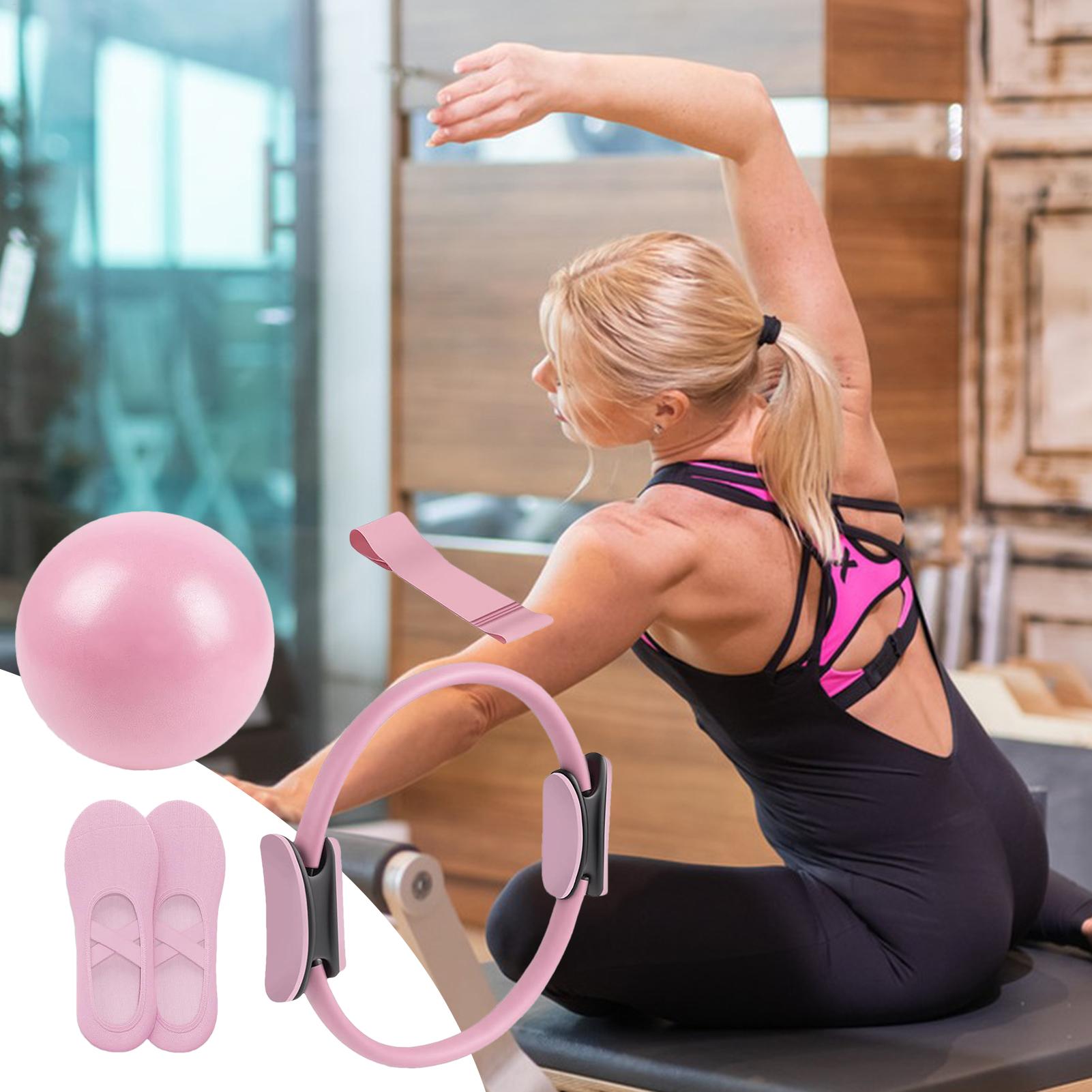 새로운 필라테스 볼 및 링 세트 필라테스 피트니스 링  - Pilates Yoga Combined 리뷰 및 가격