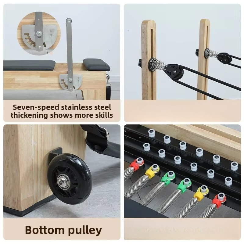 고품질 메이플 필라테스 리포머 베드 요가 피트니스 친환 - Pilates Yoga Reformer 리뷰 및 가격