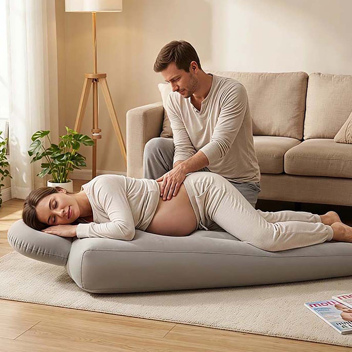 임산부용 에어베개 요가 매트, 임산부용 에어 매트리스, - Mat Pilates Yoga 리뷰 및 가격