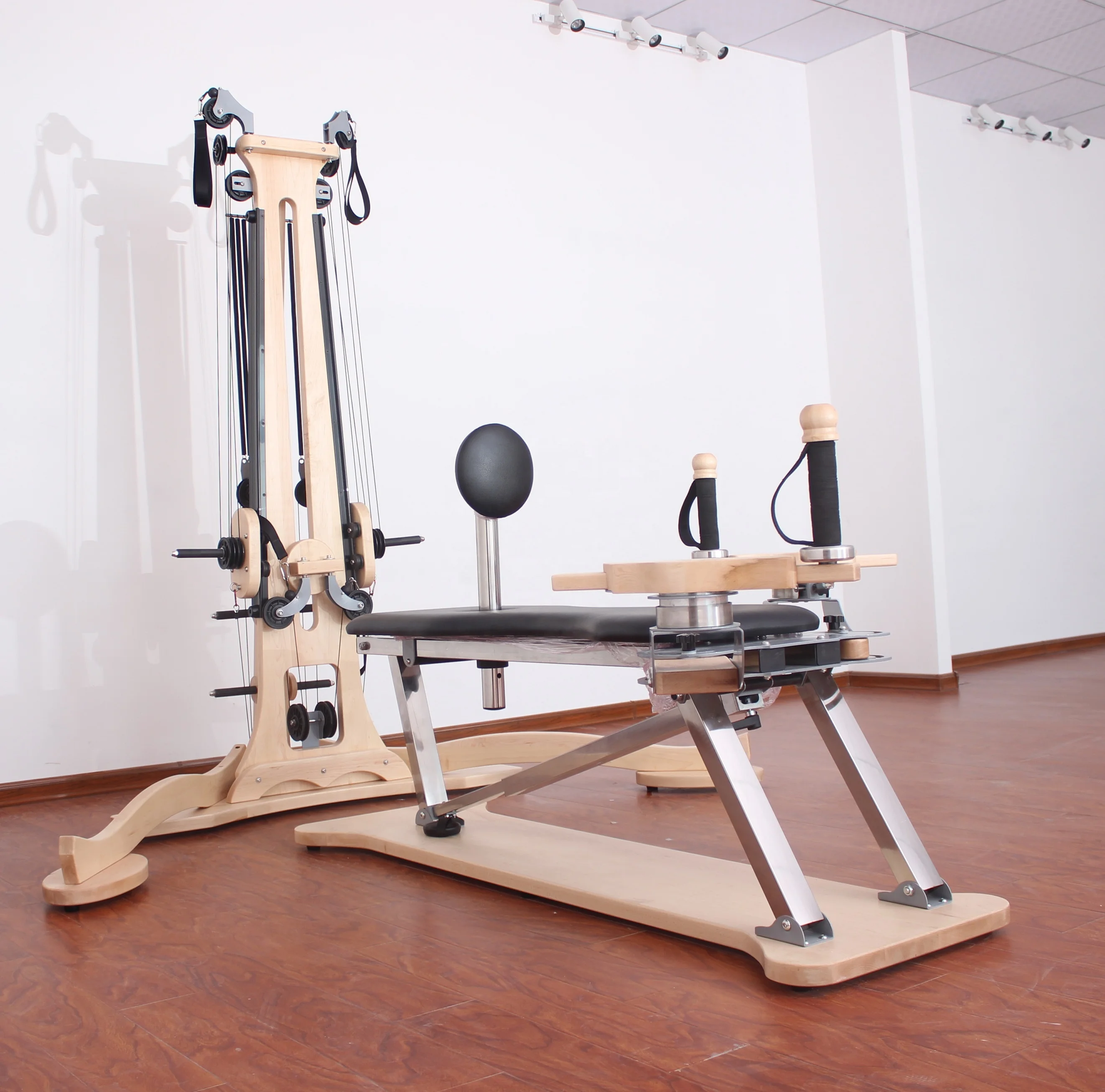 요가 바디빌딩 헬스장 홈 피트니스 장비 우드 필라테스  - Pilates Yoga Combined 리뷰 및 가격