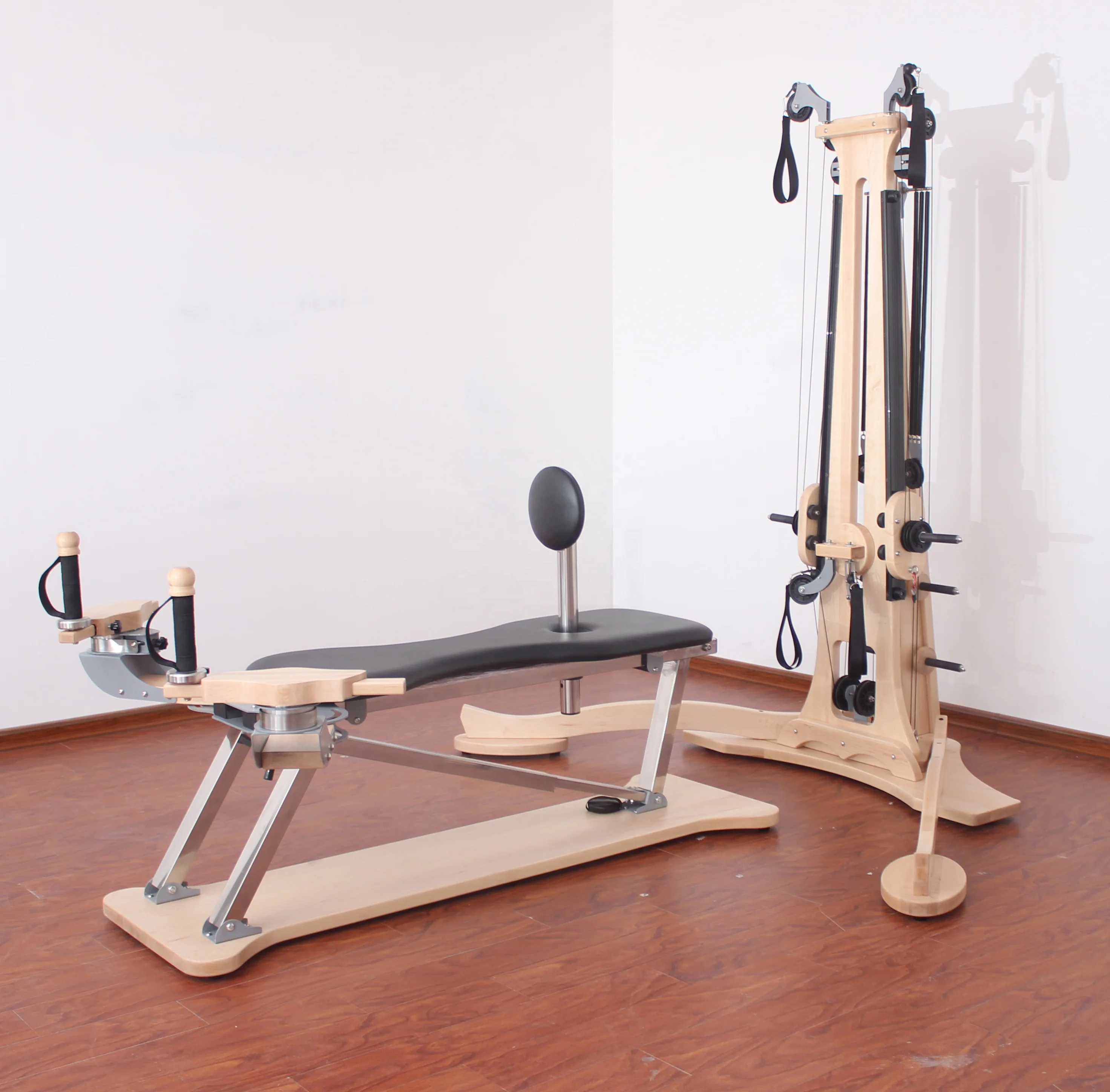 요가 바디빌딩 헬스장 홈 피트니스 장비 우드 필라테스  - Pilates Yoga Combined 리뷰 및 가격