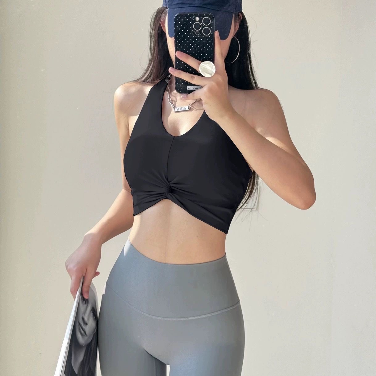 여성용 필라테스 요가 의류 빠른 건조 여름 넥 행잉 백 - Pilates Yoga Clothes 리뷰 및 가격